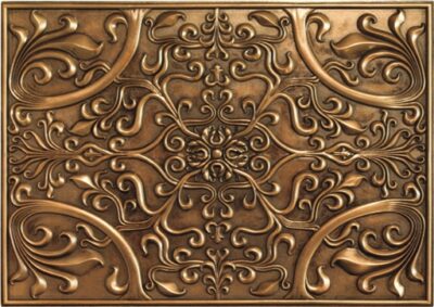 Arabella Plaque Bronze_TILE METALS SSGB-1377 regiontile.com