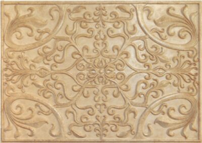 Arabella Plaque Shaded Ivory_TILE METALS SSGI-1377 regiontile.com