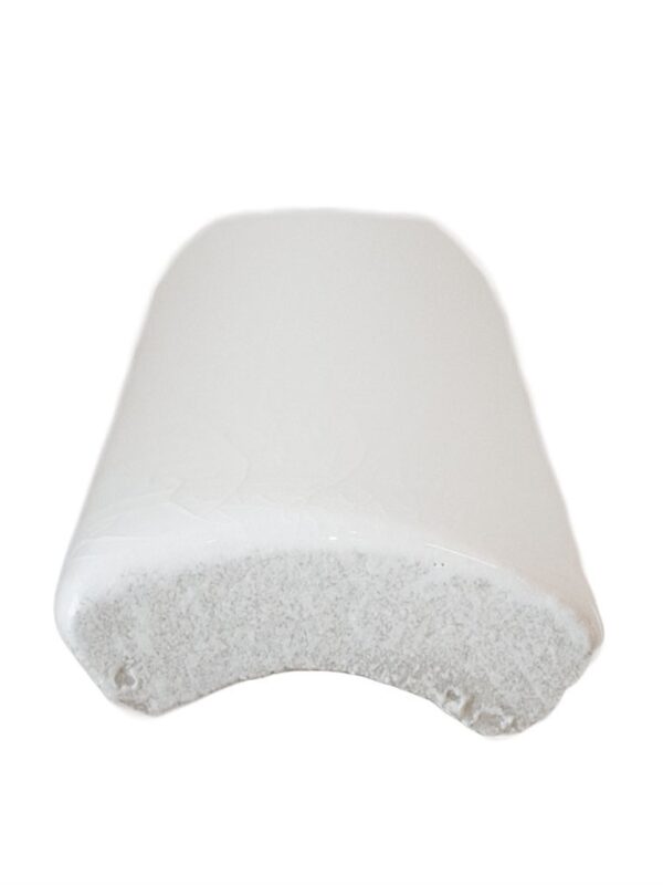 White Crackle Quarter Round_TILE ACCESSORIES SSE-844 regiontile.com