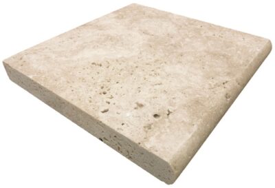 Ivory Travertine – Single Bullnose Coping_TILE EXTERIOR STONE COPING SPK-001 regiontile.com