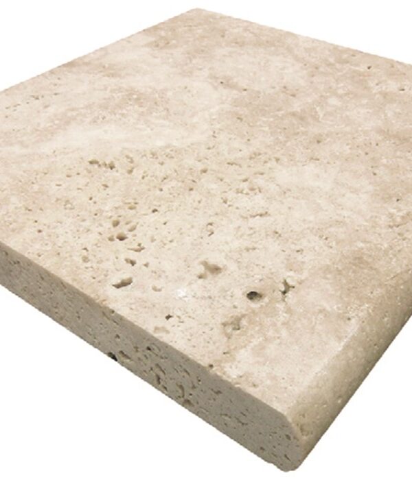 Ivory Travertine – Single Bullnose Coping_TILE EXTERIOR STONE COPING SPK-001 regiontile.com