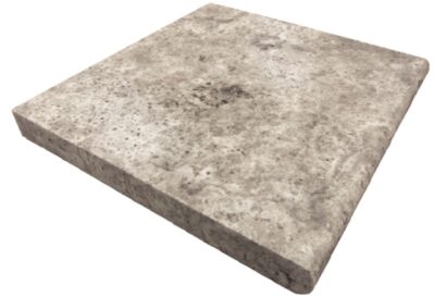 Silver Travertine – Single Bullnose Coping_TILE EXTERIOR STONE COPING SPK-004 regiontile.com