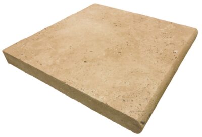 Light Walnut Travertine – Single Bullnose Coping_TILE EXTERIOR STONE COPING SPK-007 regiontile.com