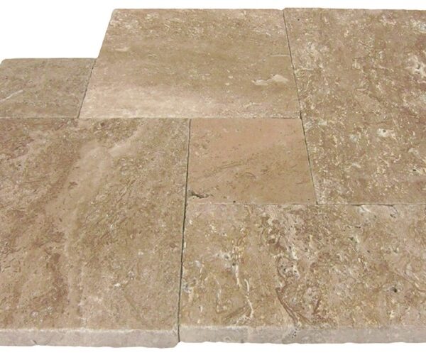 Noche Tumbled Versailles Pattern Paver_TILE EXTERIOR STONE PAVERS SPK-020 regiontile.com