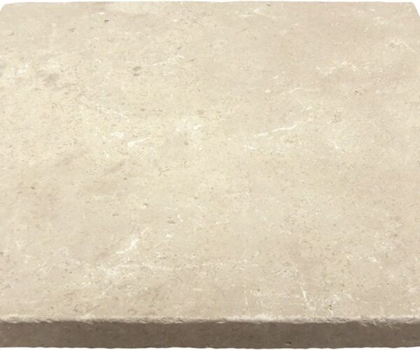 Ivory Travertine – Tumbled Paver_TILE EXTERIOR STONE PAVERS SPK-032 regiontile.com