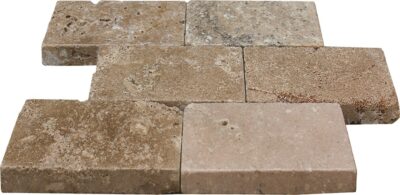 Noche Travertine – Tumbled Paver_TILE EXTERIOR STONE PAVERS SPK-038 regiontile.com