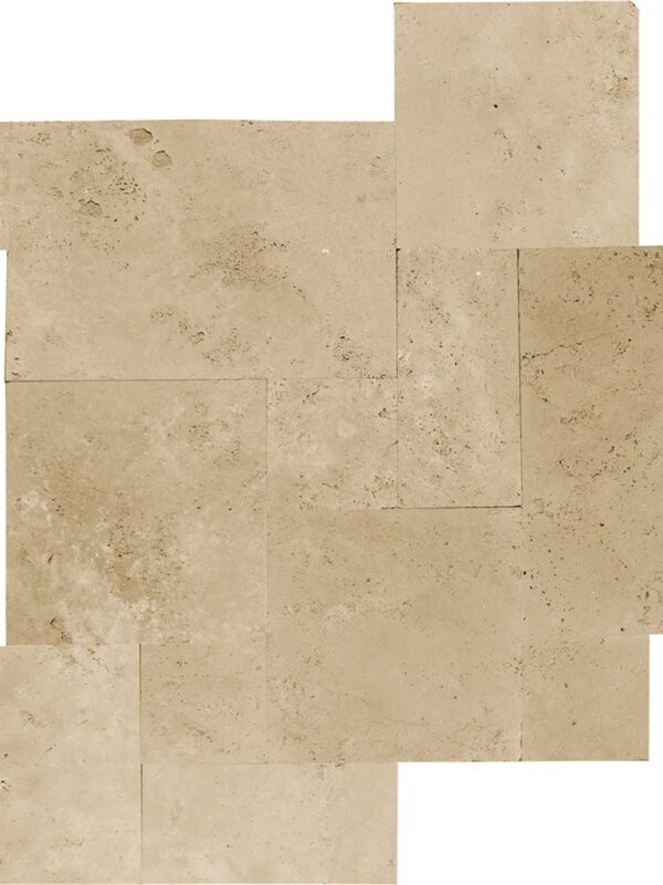 Ivory Versailles Pattern Straight Edged and Brushed_TILE FIELD TILE SSK-825 regiontile.com