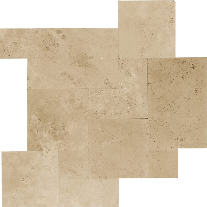 Ivory Versailles Pattern Straight Edged and Brushed_TILE FIELD TILE SSK-825 regiontile.com