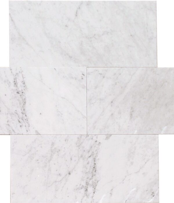 White Carrera Polished_TILE FIELD TILE SSK-834 regiontile.com