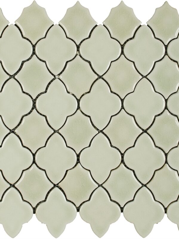 Peridot Crackle Amara Pattern_TILE MOSAICS CERAMICS CHATEAU SSE-819 regiontile.com