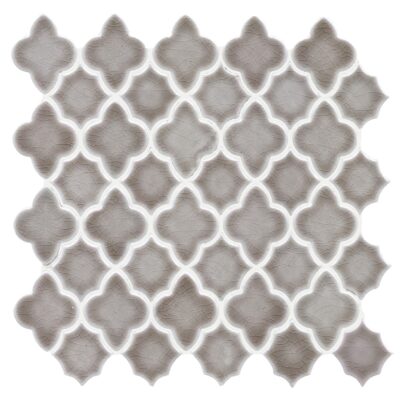 Amara Pattern Dove Grey_TILE MOSAICS CERAMICS CHATEAU SSE-829 regiontile.com