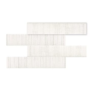 Mattone Aztec Brick White_TILE MOSAICS CERAMICS CHATEAU SSN-1535 regiontile.com