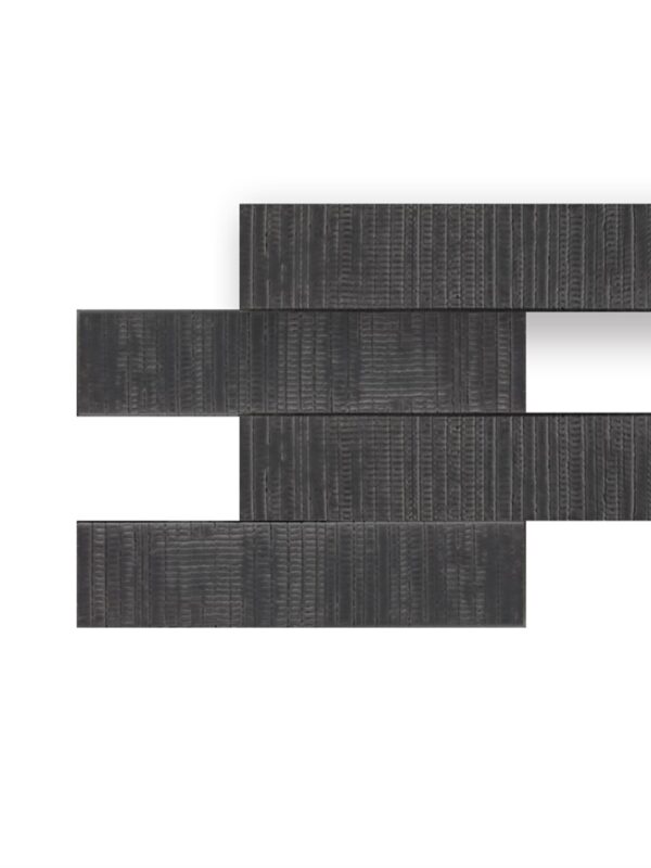 Mattone Aztec Brick Black_TILE MOSAICS CERAMICS CHATEAU SSN-1536 regiontile.com