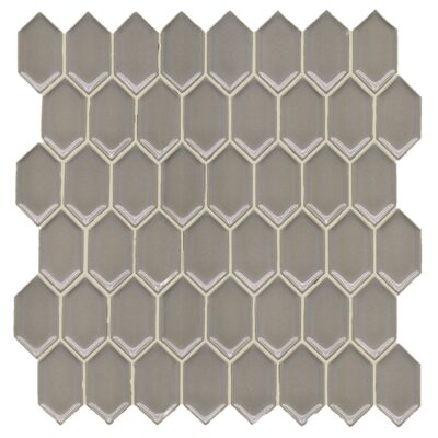 Mist Vault Mini Picket_TILE MOSAICS CERAMICS CHATEAU SSR-1437 regiontile.com