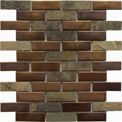 1×3 Ruston Blend Brick_TILE MOSAICS CERAMICS CITYSCAPE SSY-516 regiontile.com