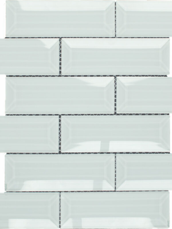 Ice Gloss Bevel Brick_TILE MOSAICS GLASS SSE-822 regiontile.com