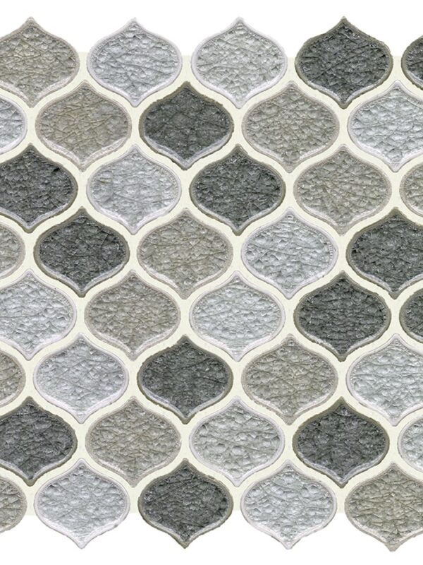 Frozen Blend Arabesque Pattern_TILE MOSAICS GLASS SSM-437 regiontile.com