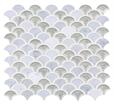 Alps Blend Fan Pattern_TILE MOSAICS GLASS SSR-1407 regiontile.com