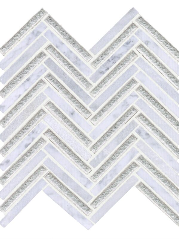 Alps Blend Herringbone Pattern_TILE MOSAICS GLASS SSR-1408 regiontile.com