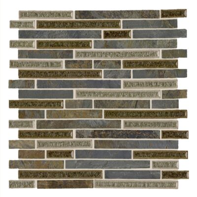 Montana Blend Random Brick Pattern_TILE MOSAICS GLASS SSR-1412 regiontile.com