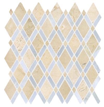 English Harlequin Crema Marfil_TILE MOSAICS MARBLE LIMESTONE SSH-232 regiontile.com