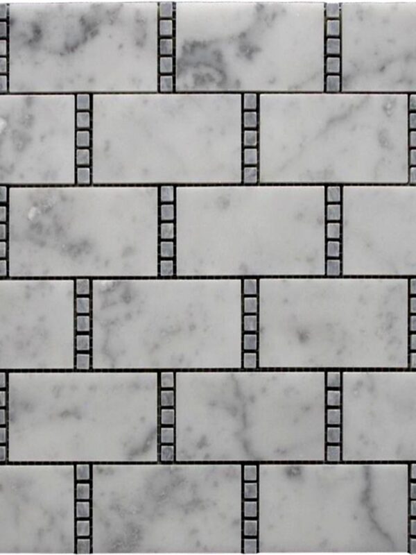 Glacier Blend Montreal Pattern_TILE MOSAICS MARBLE LIMESTONE SSH-272 regiontile.com