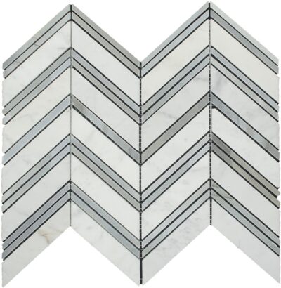 Glacier Blend Chicago Pattern_TILE MOSAICS MARBLE LIMESTONE SSH-273 regiontile.com