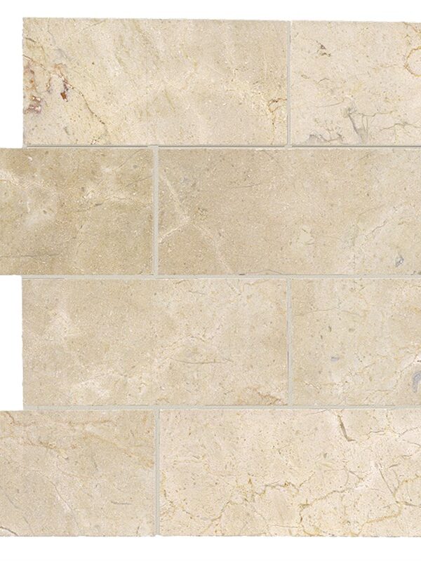 Crema Marfil Brick_TILE MOSAICS MARBLE LIMESTONE SSH-276 regiontile.com