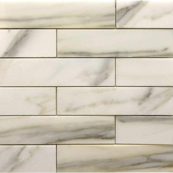 Calacutta Brick_TILE MOSAICS MARBLE LIMESTONE SSH-293 regiontile.com