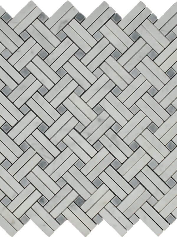 Glacier Blend Trellis Pattern_TILE MOSAICS MARBLE LIMESTONE SSH-301 regiontile.com