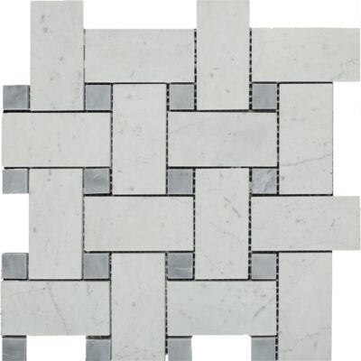 Glacier Blend Imperial Basketweave_TILE MOSAICS MARBLE LIMESTONE SSH-303 regiontile.com