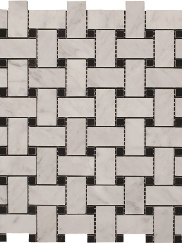 Classic Basketweave_TILE MOSAICS MARBLE LIMESTONE SSH-304 regiontile.com