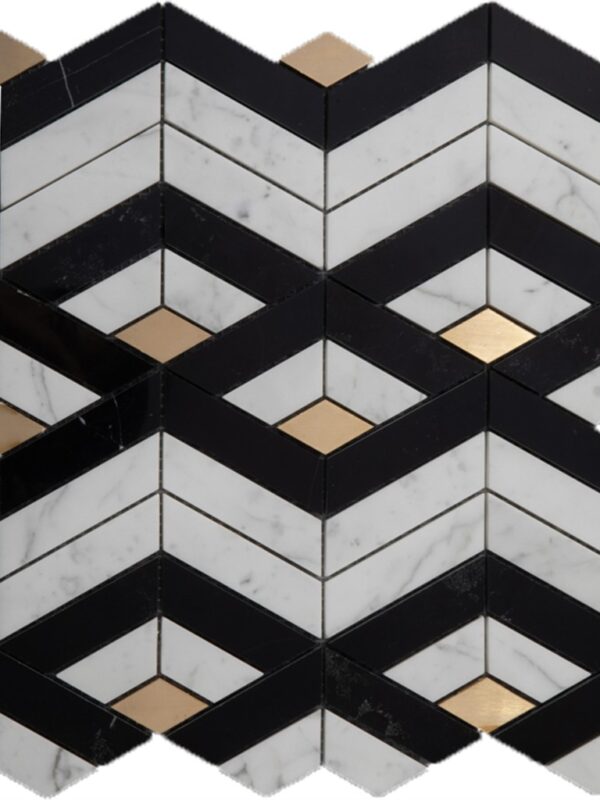 Hayden Pattern Cicero Blend_TILE MOSAICS MARBLE LIMESTONE SSH-313 regiontile.com