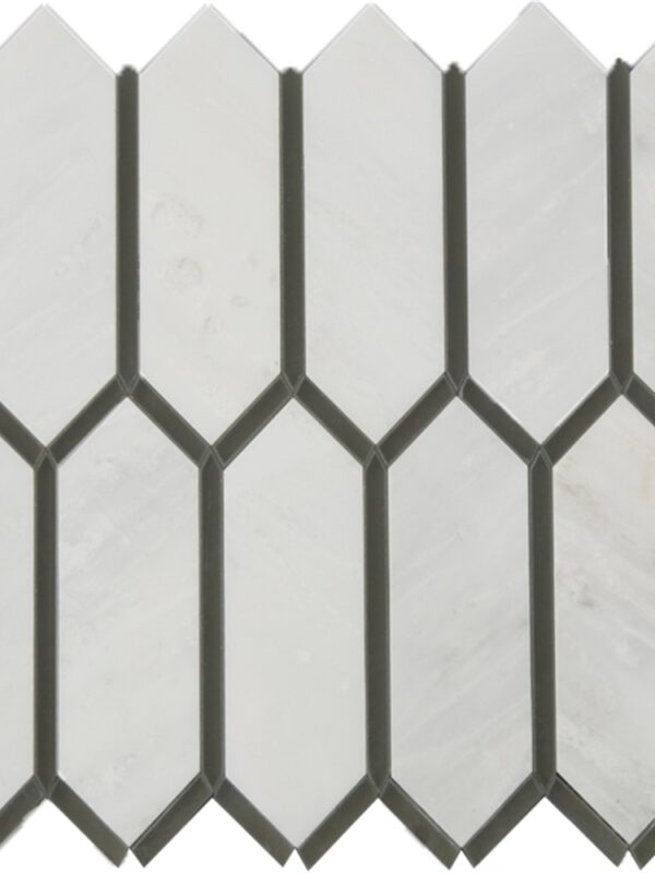 Madison Picket Graystone Blend_TILE MOSAICS MARBLE LIMESTONE SSH-319 regiontile.com