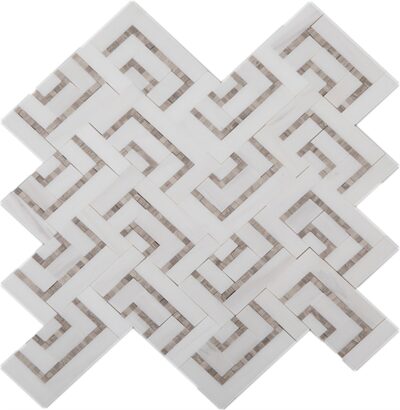 Savoy Pattern Cashmere Blend_TILE MOSAICS MARBLE LIMESTONE SSH-321 regiontile.com