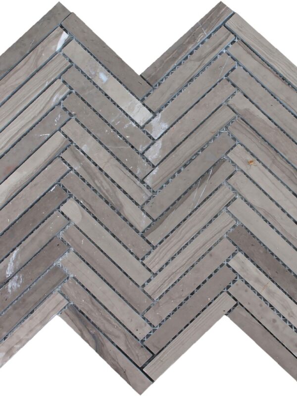 Athens Gray Herringbone_TILE MOSAICS MARBLE LIMESTONE SSK-3031 regiontile.COM