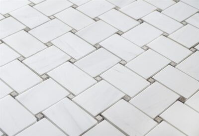 Dolomite Basketweave_TILE MOSAICS MARBLE LIMESTONE SSK-3098 regiontile.com