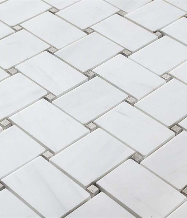 Dolomite Basketweave_TILE MOSAICS MARBLE LIMESTONE SSK-3098 regiontile.com