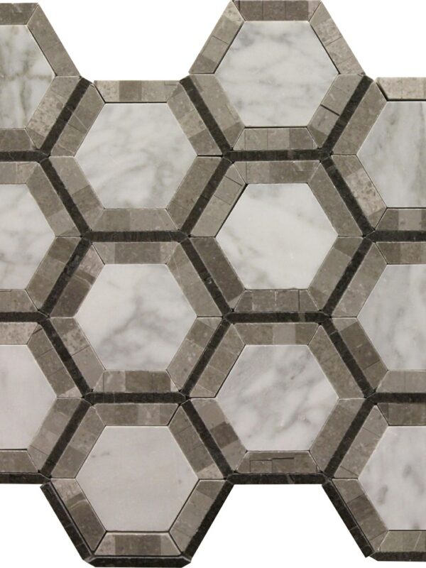 Quinland Blend Noble Pattern_TILE MOSAICS MARBLE LIMESTONE SSW-904 regiontile.com