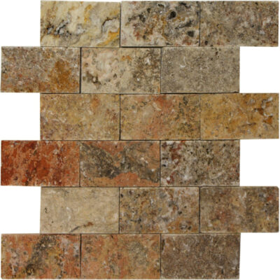 Yukon Splitface_TILE MOSAICS TRAVERTINE SSK-2007 regiontile.com