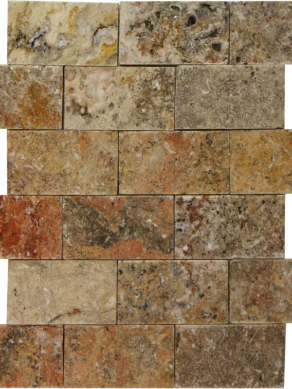 Yukon Splitface_TILE MOSAICS TRAVERTINE SSK-2007 regiontile.com