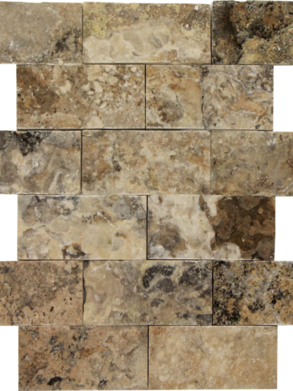 Irish Cr̬me Splitface_TILE MOSAICS TRAVERTINE SSK-2018 regiontile.com