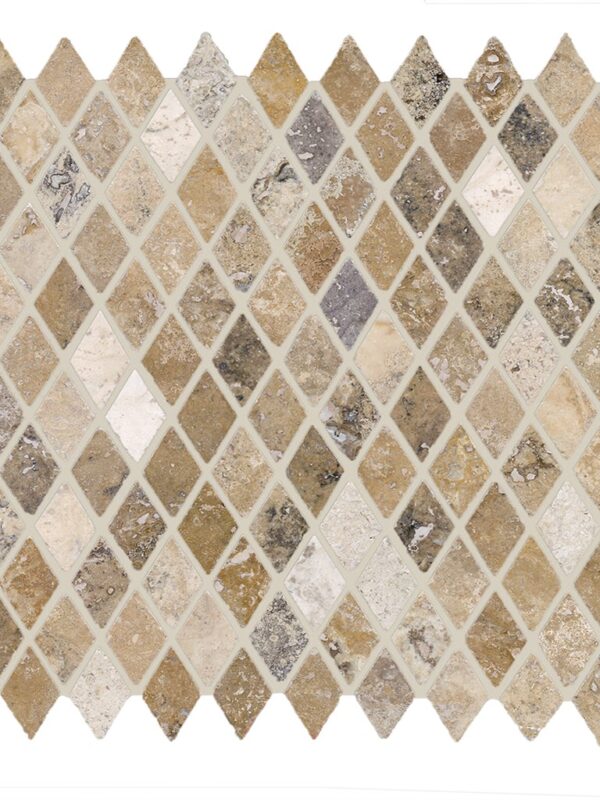 Philadelphia Harlequin Polished_TILE MOSAICS TRAVERTINE SSV-624 regiontile.com