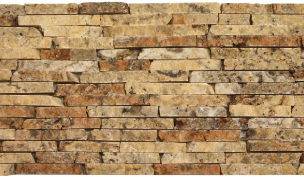 Yukon Rolling Rock_TILE MOSAICS TRAVERTINE SSV-632 regiontile.com