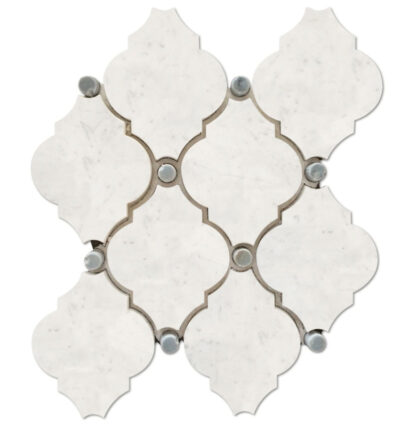 Glacier Blend Cathedral Pattern_TILE MOSAICS WATERJET SSC-1307 regiontilec.om