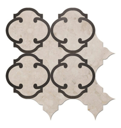 Bristol Blend Luxe Pattern_TILE MOSAICS WATERJET SSC-1309 regiontile.com