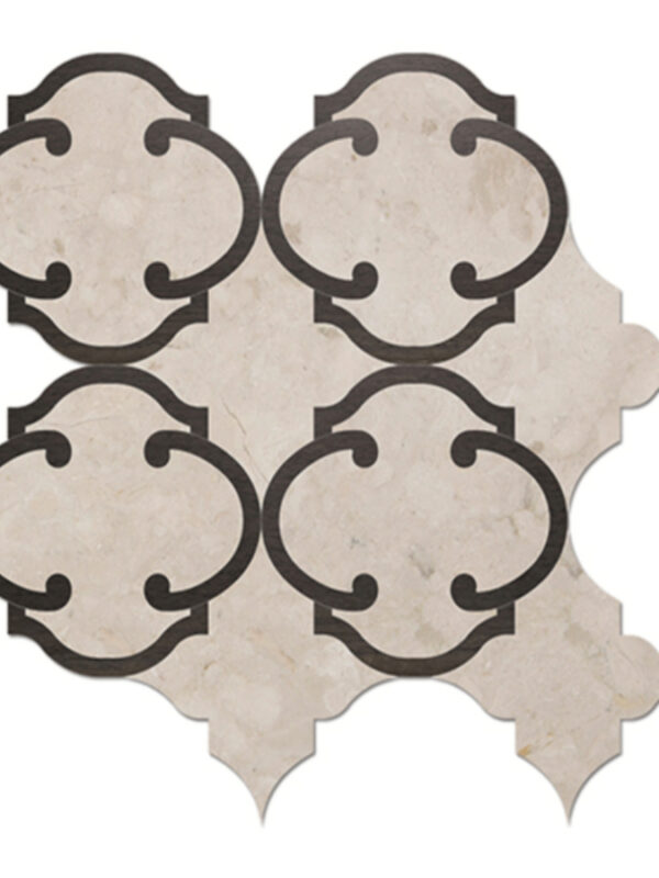 Bristol Blend Luxe Pattern_TILE MOSAICS WATERJET SSC-1309 regiontile.com