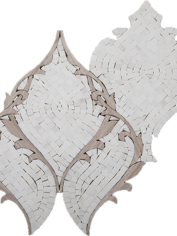 Capri Pattern Cashmere Blend_TILE MOSAICS WATERJET SSC-1348 regiontile.com