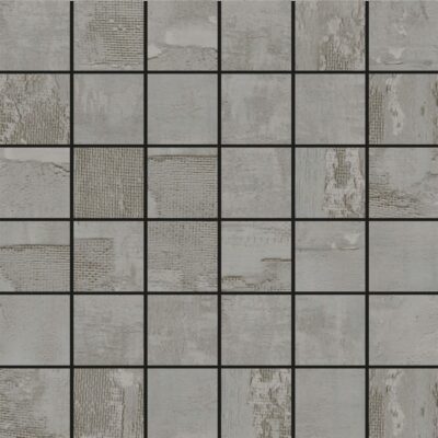 Jacquard Grey Natural Mosaic_TILE PORCELAIN JACQUARD SSF-5021 regiontile.com